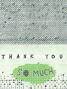 Thank You Cards and Envelopes, 2010