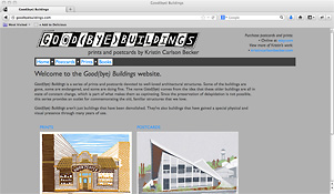 Goodbye Buildings website